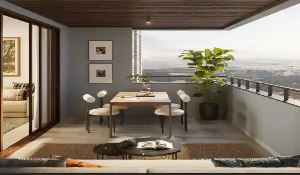 Sobha OMR Apartment Balcony View by Sobha Limited located at OMR road, Chennai Tamil Nadu