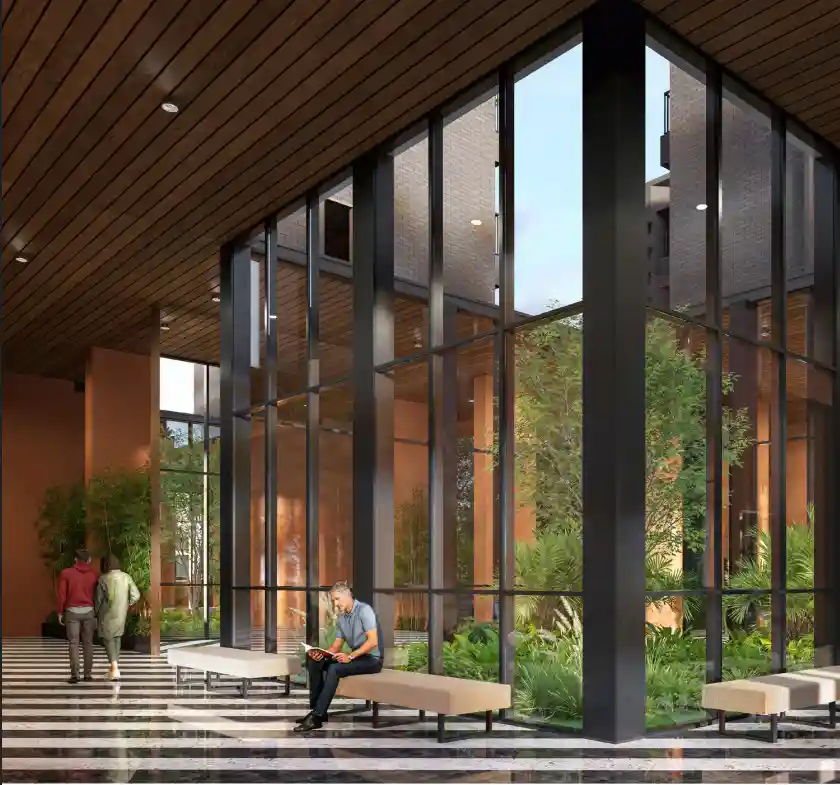 Sobha OMR Apartment Lounge Area by Sobha Limited located at OMR road, Chennai Tamil Nadu